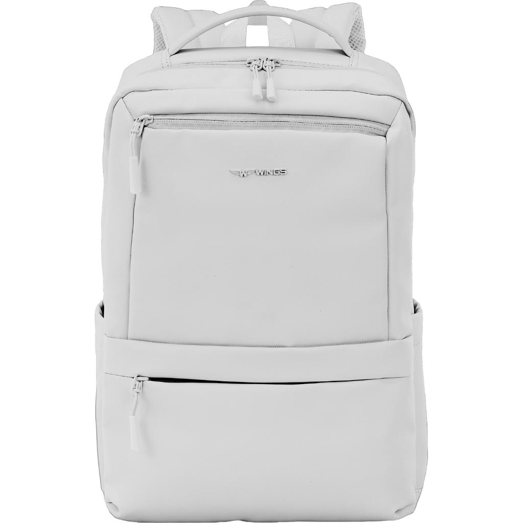 Wings Cbp003 Cabin Backpack Luggage with Laptop Pocket and Back Ventilation System Gray
