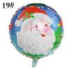 Christmas Party Decoration Set: Santa Claus & Snowman Balloons