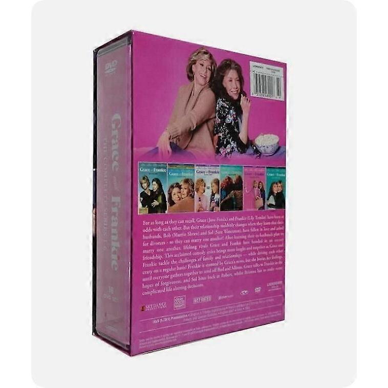 Grace and Frankie La Serie Completa 18 DVD Stagioni 1-6 versione inglese