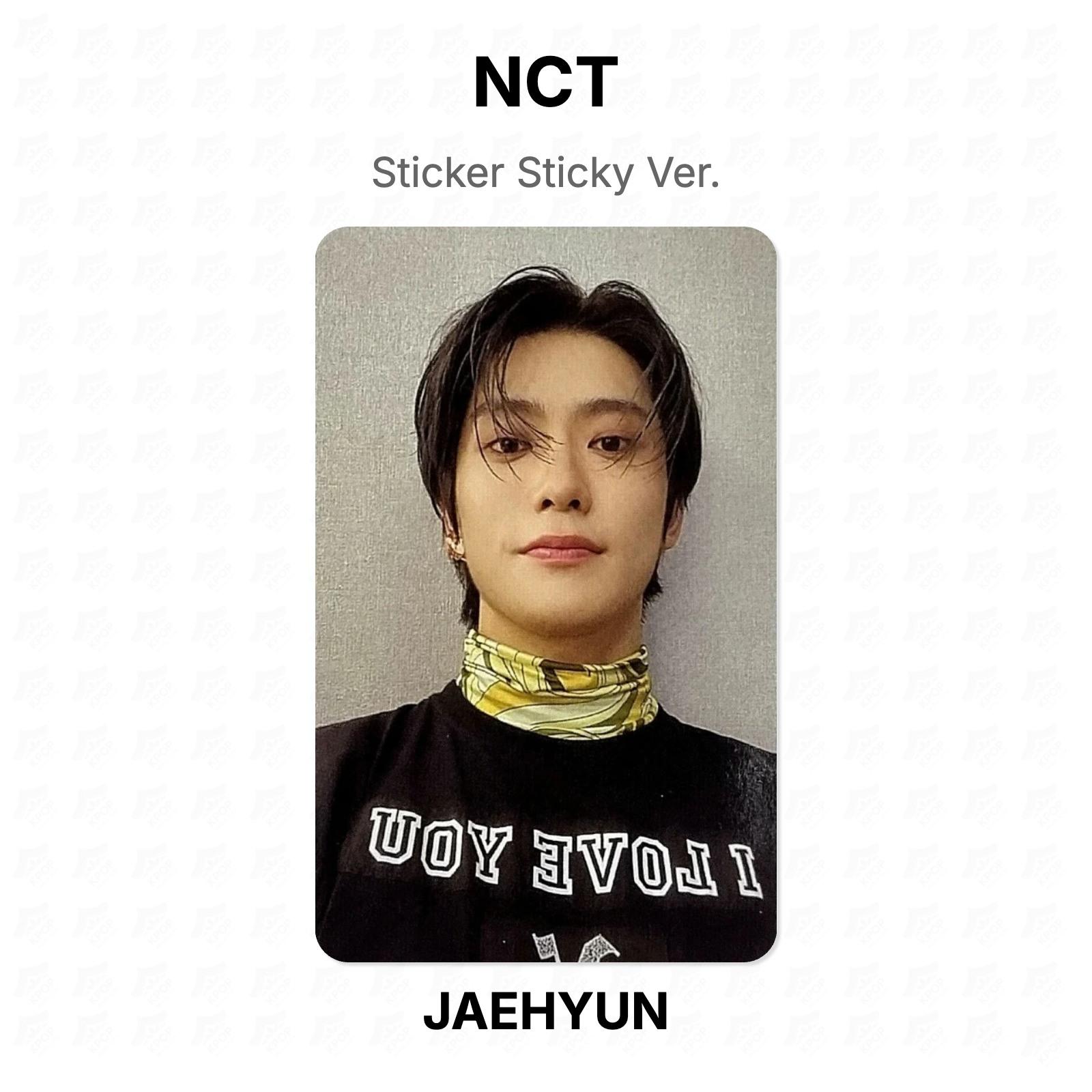 NCT Sticker Sticky Ver. Official Photocard JAEHYUN