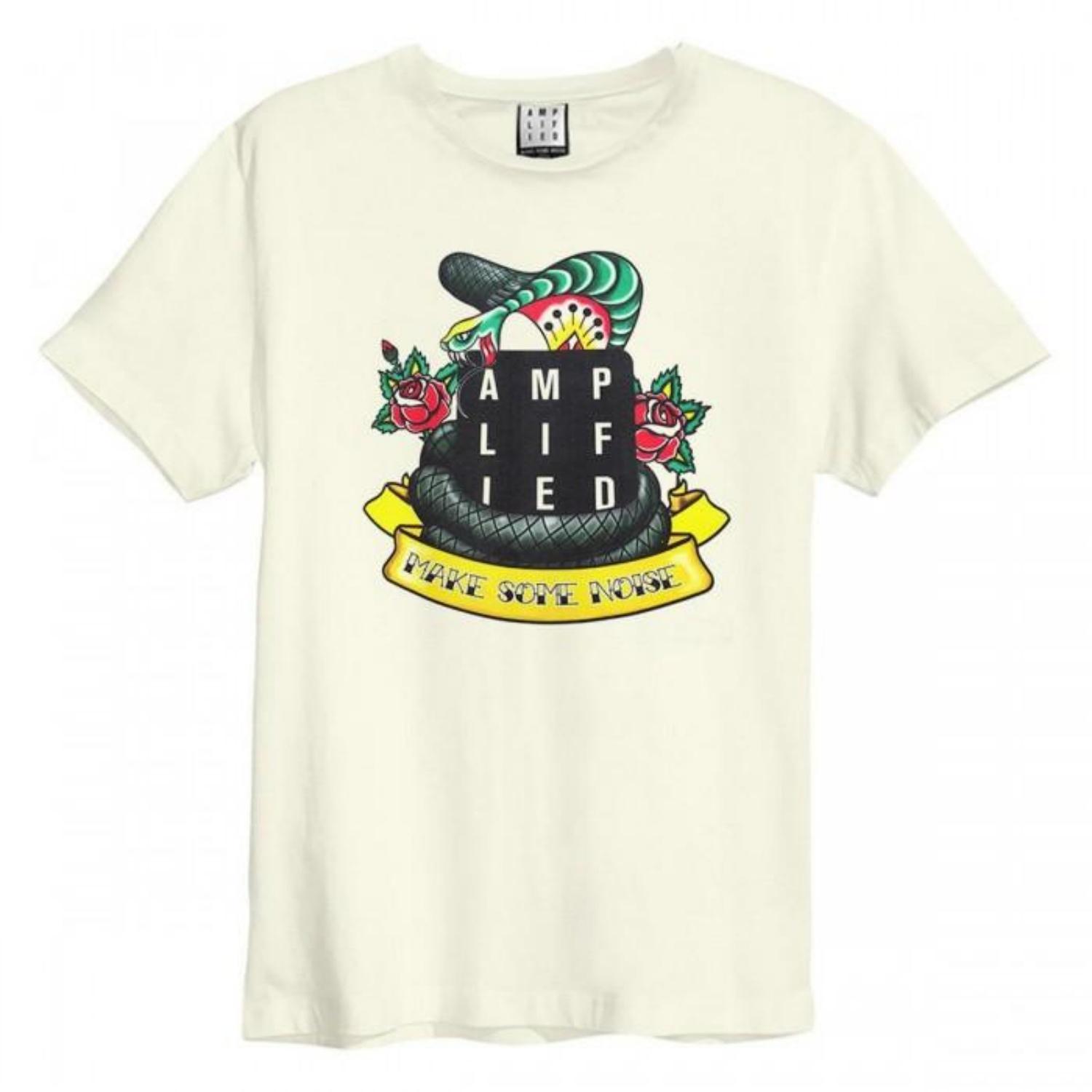 Amplified Unisex Adult Snake Tattoo T-Shirt S