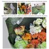 25PCS Black White Butterfly Garden Decorative Stakes Simulation Butterfly Stakes  Weding Ornament