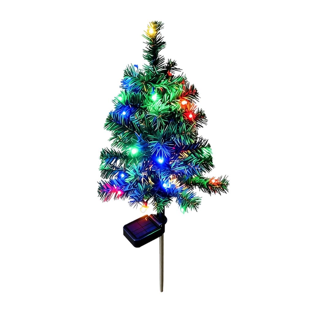 Powered Christmas Cedar Tree Lights for Outdoor and Garden Decoration
