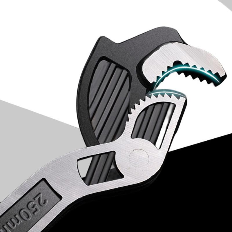 Multifunctional Self Locking Wrench Self Adjusting Pipe Wrench 6/8/10/12inch Pipe Vise Wrench Self Locking Pipe Wrench