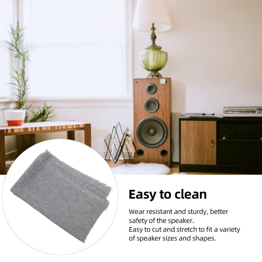Light Transmitting Single Layer Speaker Grill Cloth Speaker Mesh Grill Fabric  Vintage Speakers