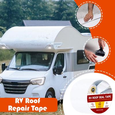 RV Sealant Tape Waterproof Camping Car Roofing Tape Weather-proof Sealing Strip Vehicle Leak Repair For RV Hatches Joints