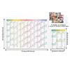 2026 Wall Calendar with Stickers Smooth Writing Schedule Monthly Planner Yearly Wall Calendar Poster for Home Office School