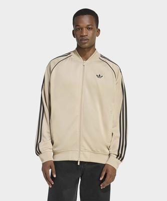 Superstar Classic Loose Track Top - Stone Khaki:Black / Kc8524