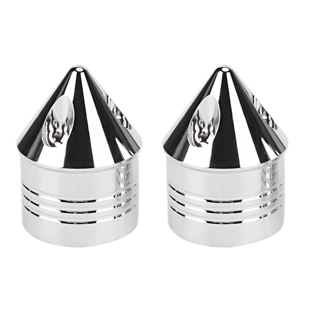 Motorcycle Cover Thin Axle Chrome Cut Nut Black Replacement Accessoryelectroplate