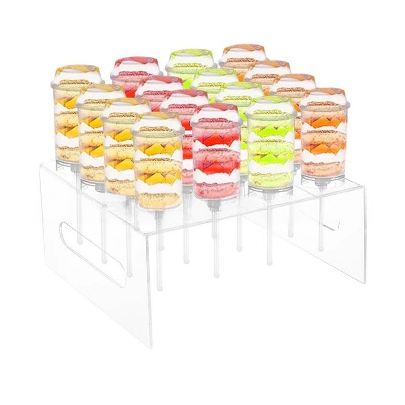 Chocolate Lollipop Silicone Mold Making Kit with Acrylic Display Stand, Candy Bags, Paper Sticks, Twist Ties - DIY Party Supplies