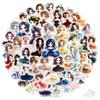 50Pcs/Set Dance Girls . Ballet Art Series 02 Stickers DIY Fashion Waterproof Doodle Decals Stickers