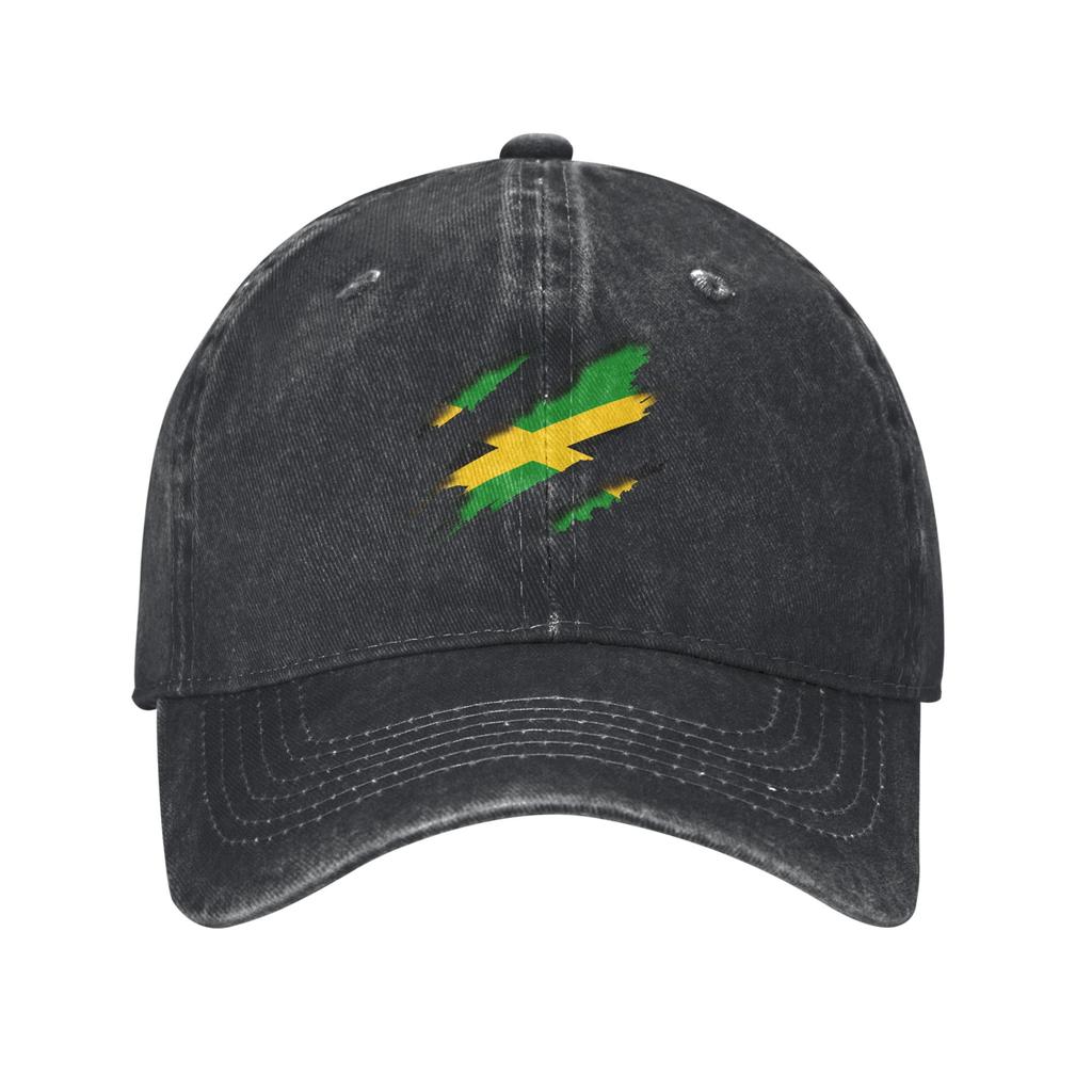 Jamaica Flag Casual Baseball Cap For Unisex Women Summer Running Hippie Hip Hop Hats Streetwear Breathable Baseball Caps