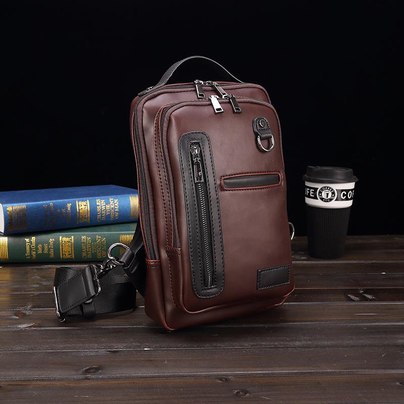 Men's Bag Fashion Casual Men's Shoulder Bag Crossbody Chest Bag
