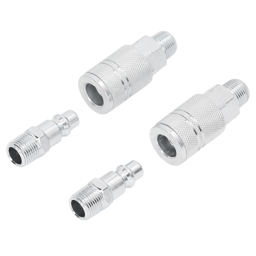 Air Hose Fittings 2 External Connection 2 External Plug 3 8 Inch NPT Industrial Air Compressor Quick Connect Fittings
