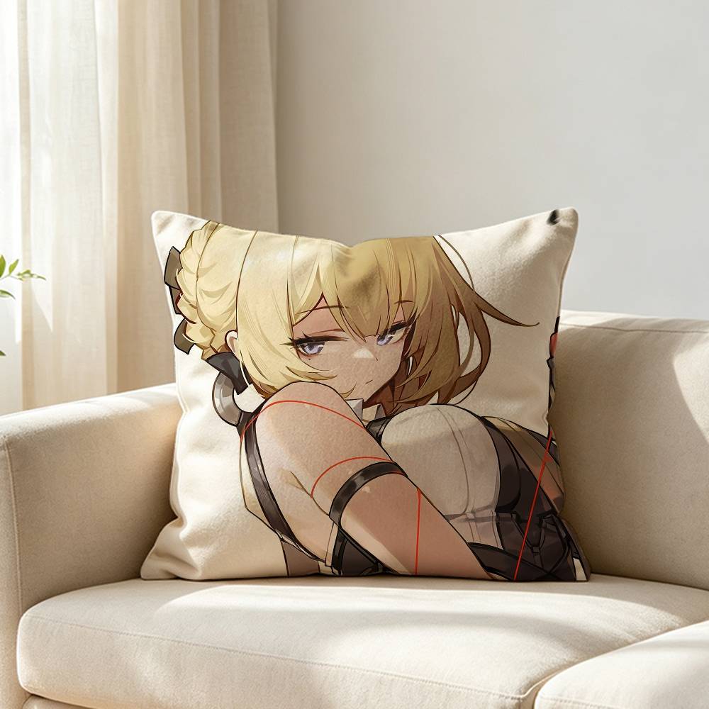 Zenless Zzz Eevelyn Custom Double Sided Print Square Pillow Cushion Cover