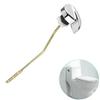 Toilet Lever Handle Toilet Tank Wrench 1pc 20cm Bathroom Tools Tank Flush Lever Chrome Toilet Tank Accessory Toilet Wrench