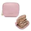 New leather jewelry storage bag portable multi-layer necklace ring jewelry bag travel bracelet jewelry storage bag