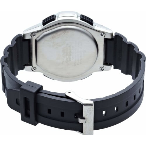 Citizen Q&Q Watch Digital Radio Solar Waterproof Date Urethane Belt MHS5-300 Men's Silver