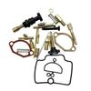 28Mm Flat Slide Carburetor +Repair Kit For Pwk Carburetor ScooterAtv 2 Stroke Cycle 80Cc 100Cc 125Cc 250Cc 350Cc Yamaha Honda Suzuki Kawasaki Gas