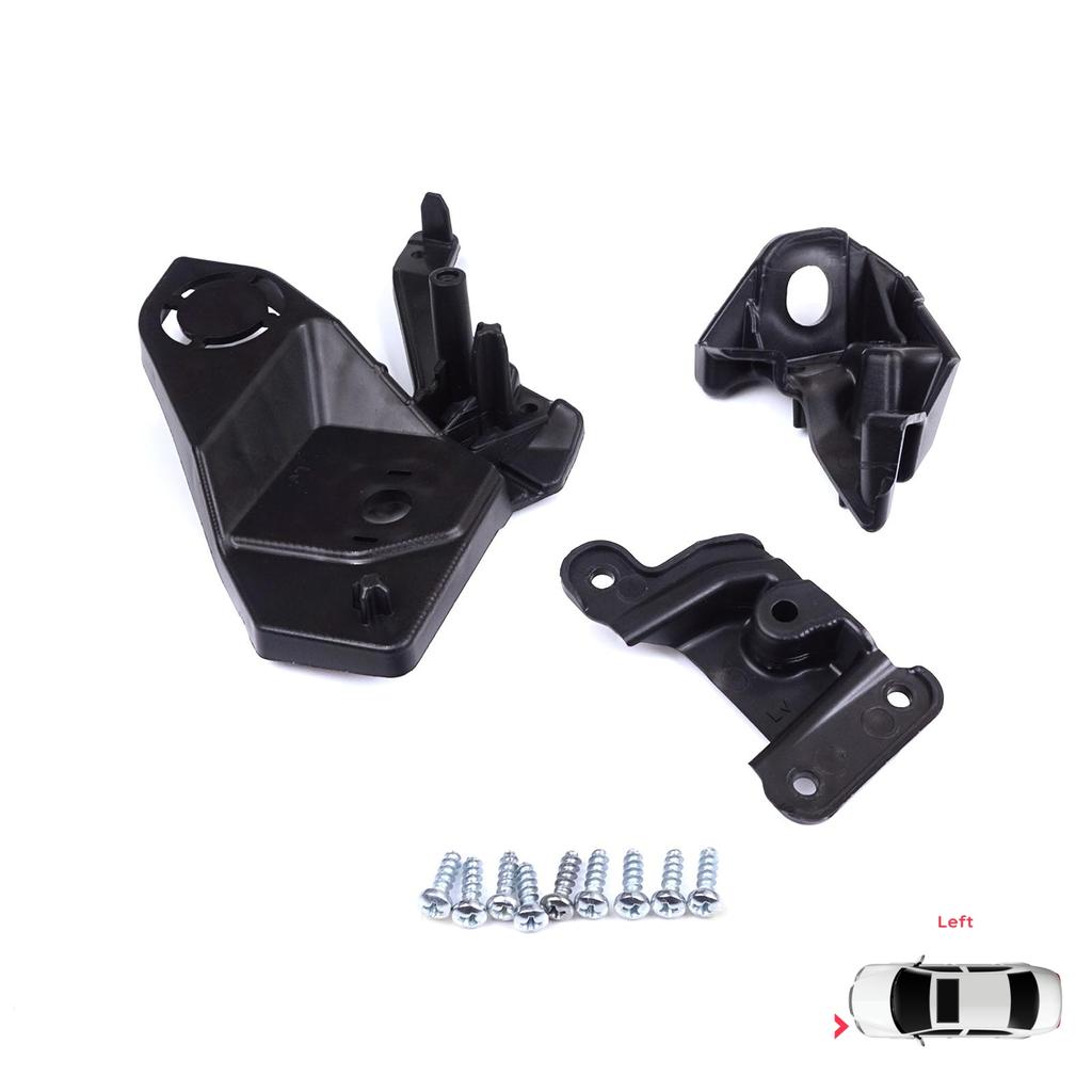 BHL581-1 Headlight Holder Mount Repair Bracket Tab Set Left Side for Peugeot 208 E-208 MK2 P21 2008 E-2008 MK2 P24 2019-On
