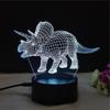 Creative Dinosaur 3d Lamp Stunning Led Night Light Touch Control For Kids Room Decor