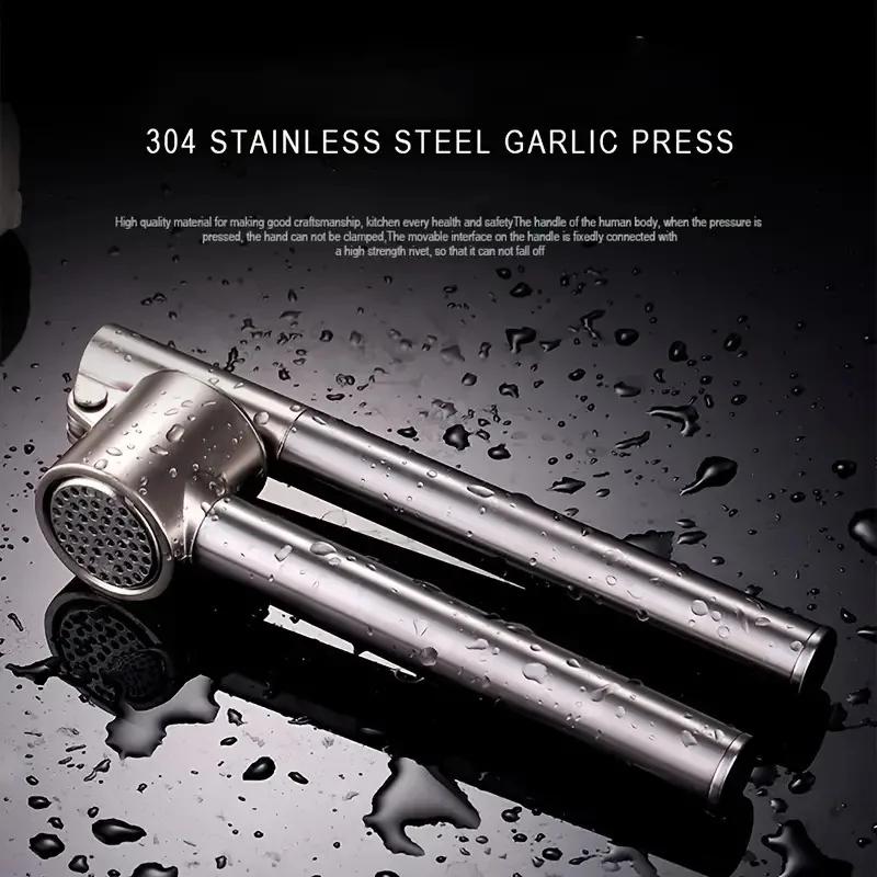 Zinc Alloy Garlic Press Manual Ginger Garlic Press Kitchen Gadgets Garlic Press Vegetable Cutter Vegetable Chopper Kitchen Items