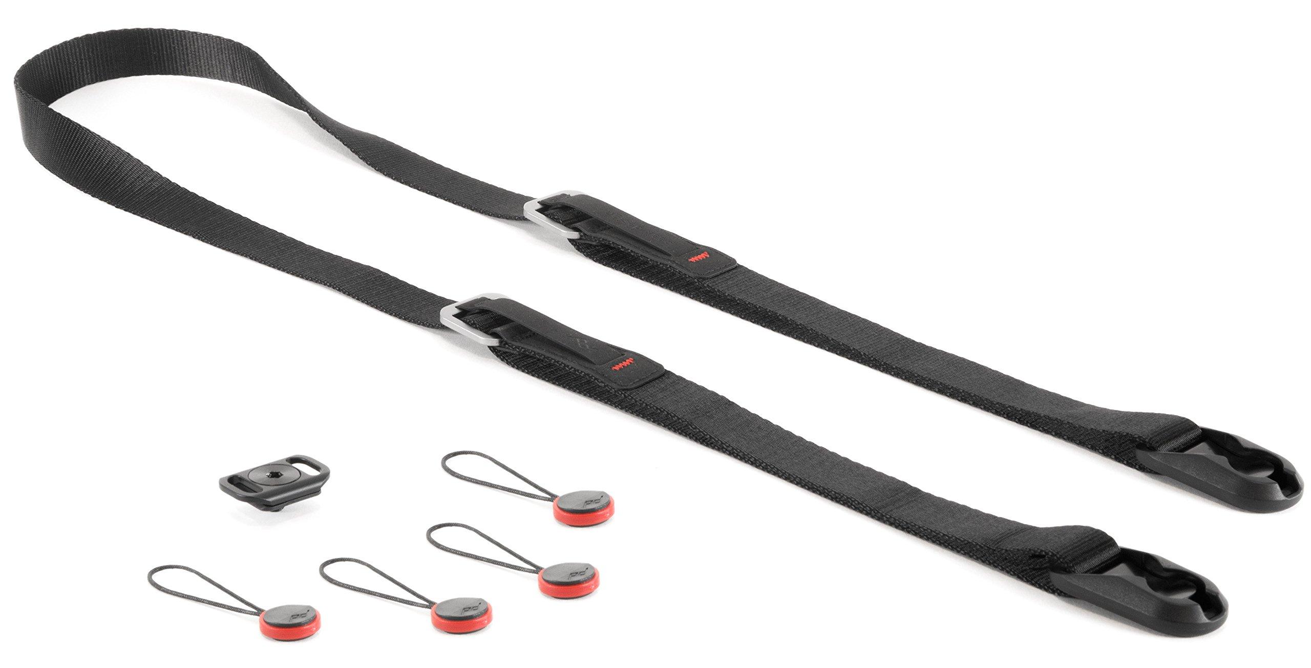 

Peak Design Leash Camera Strap, Black, L-BL-3 синий