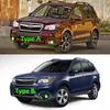 Für Subaru Forester SJ 2013 2014 2015 2016 Auto Frontstoßstange Nebelscheinwerfer Lampenrahmen Abdeckung Zierleiste Nebelscheinwerfer Nebelscheinwerferkappe Haube