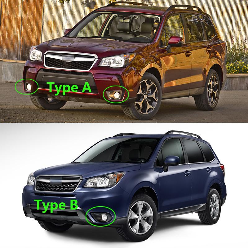 Für Subaru Forester SJ 2013 2014 2015 2016 Auto Frontstoßstange Nebelscheinwerfer Lampenrahmen Abdeckung Zierleiste Nebelscheinwerfer Nebelscheinwerferkappe Haube