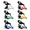 7Celsius8  Motorcycle Brake   Levers Master Cylinder Reservoir Set    