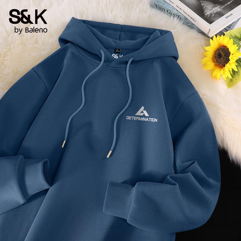Baleno Men's S&K Series Heavyweight Hooded Sweatshirt