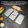 Stainless Steel Wire Planer Slicer Ginger Grater Multi Functional Vegetable Cutter Bean Shredder Stainless Steel Shredder Tools