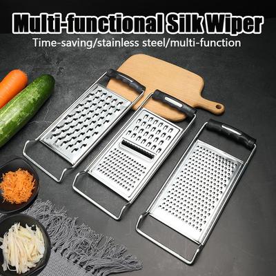 Stainless Steel Wire Planer Slicer Ginger Grater Multi Functional Vegetable Cutter Bean Shredder Stainless Steel Shredder Tools
