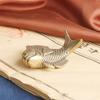 Pure Brass Koi Pen Rest Desktop Ornament Carp After Year Surplus Study Paperweight Tea Pet Decoration Old Copperware Wholes