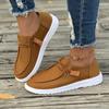 Women'S Solid Color Shoes, Casual Lace Up Outdoor Shoes, Lightweight Low Top Sneakers