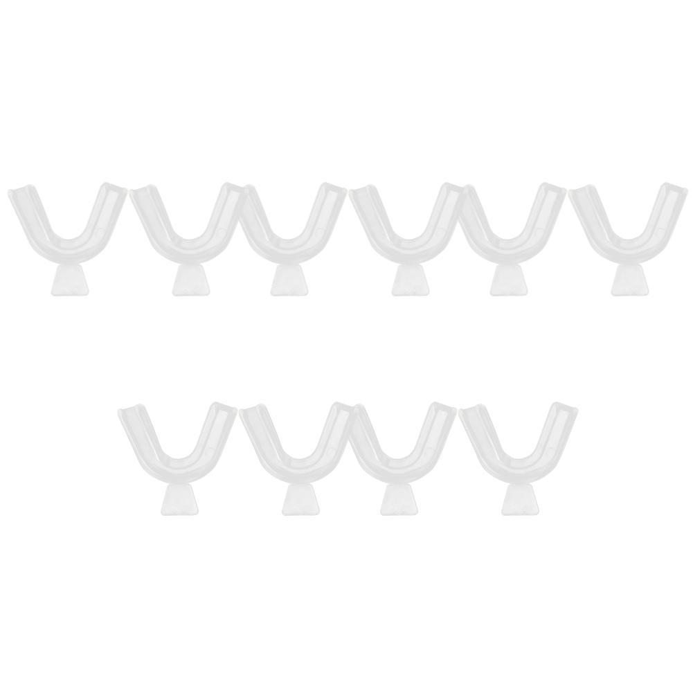 20-2pcs Soft Silicone Tooth Orthodontic Braces Set Mouth Guard Protector Dental Teeth Whitening Trays Retainer Oral Hygiene Care