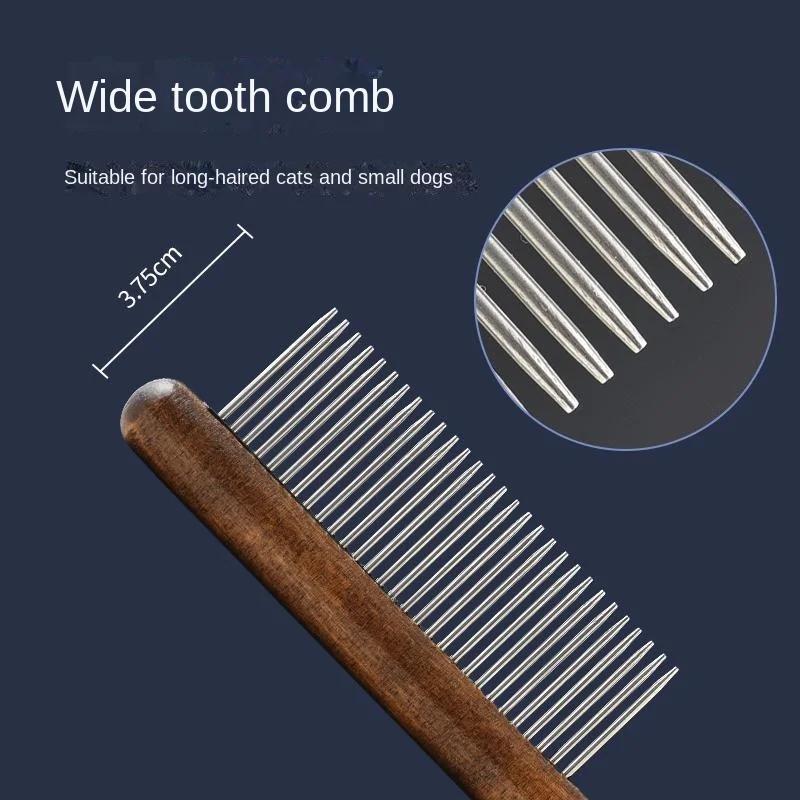 Cats Brush Things for Cats Removes Hair Pet Grooming Fine Tooth Comb Accessories Flea Artifact Products Pets Home Garden Scraper
