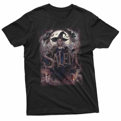 Gothic Witch Of Salem 100% Cotton T-shirt Mens Tees Top