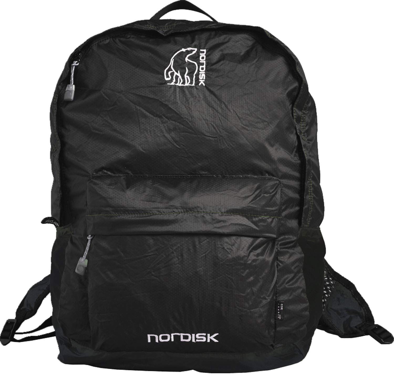 

NORDISK Outdoor Pocketable Bag Ribe 20L Black Backpack Rucksack [Genuine Japanese Product] 133018