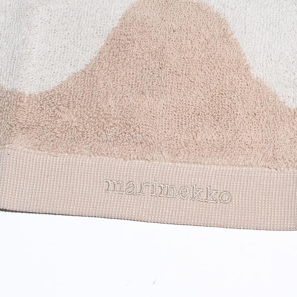 Marimekko LOKKI VIERASPYYHE Guest Face 70946 070946 Scandinavian Design Towel, Towel, 50x30cm, Beige, 183, [Used]