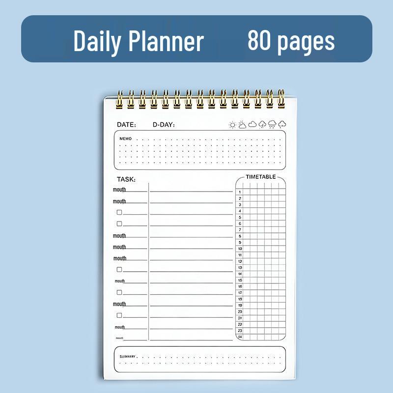 Daily Schedule and Self-Discipline Book: Weekly Planner & Graduate Exam Time Management Guide