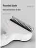 Pet De-Shedding & De-Tangling Self-Cleaning Comb: Fine Needle Hair Remover for Dogs