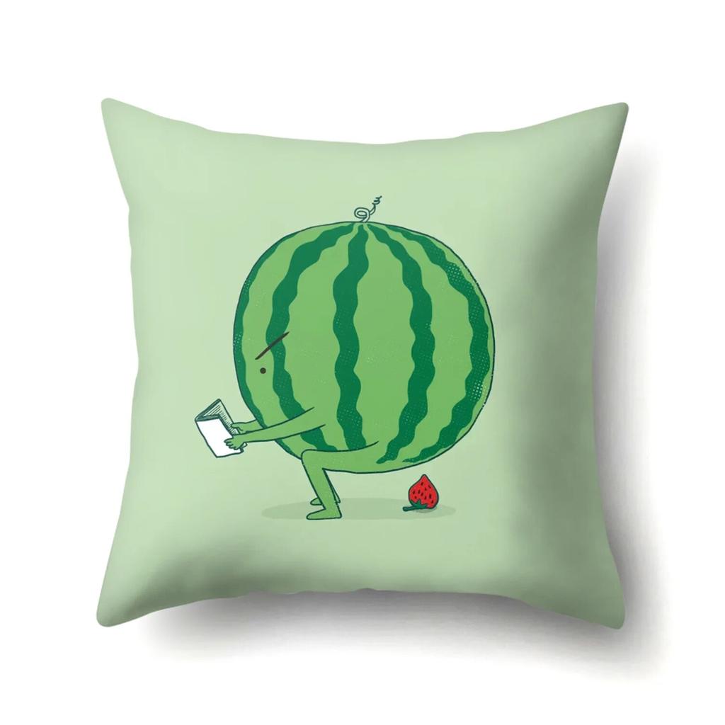 Husă de pernă cu animale cu fructe Husă de pernă pentru birou