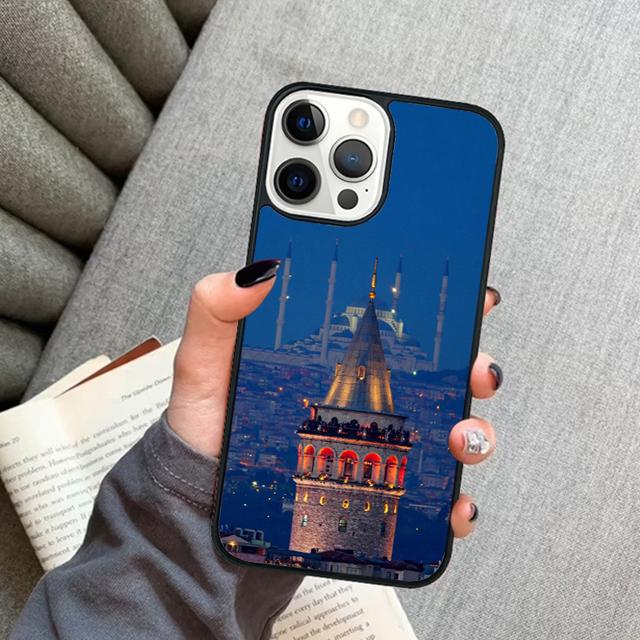 Turkey Istanbul Scenery Building Mobile Phone Cases Cover For iPhone 17 Air 16 16e 15 14 12 13 11 Pro MAX Apple Plus