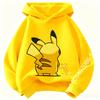 Pikachu Kids Hoodie Soft and Comfortable Suitable for Boys and Girls Warm in Autumn and Winter Kids Hoodie Sweatshirt