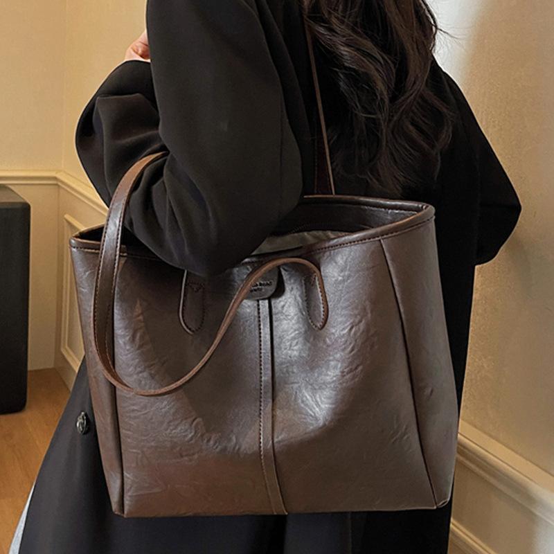 Underarm Large Bag - Tote Bag - Versatile Large Capacity Handbag with Shoulder Strap