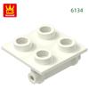 Non-Toxic 210Pcs/Lot 6134 Hinge 2 X 2 Top Block Moc Color Accessories Compatible With Brick Diy Children'S Toy Assembly Parts