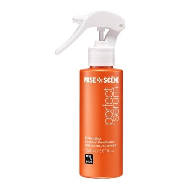Mise en Scene Perfect Detangling Zero No-Wash Treatment Hair Essence Anti-Frizz Heat Protection 150ml