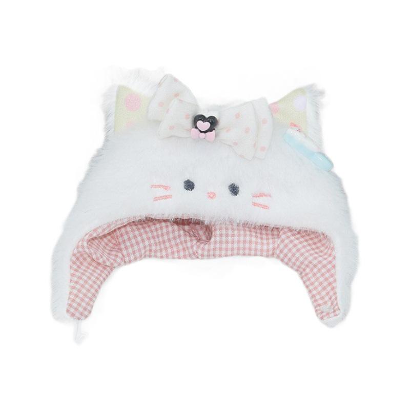 10CM Cotton Doll Hat & Overalls Set - Dress-up Accessories