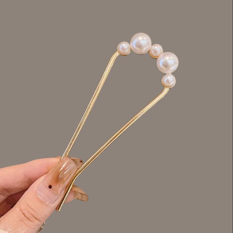 Elegant U-shaped Tassel Hairpin: Versatile Ancient Style Accessory for Updos